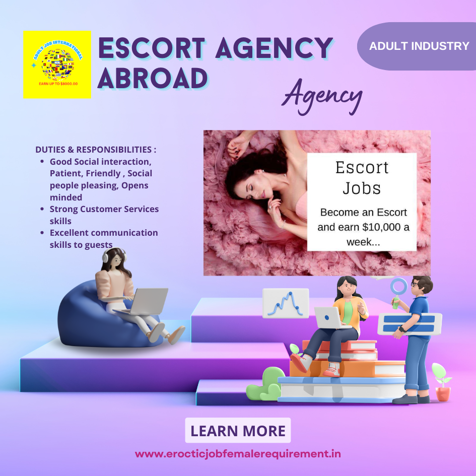 Job 2026 female escort job 21+new delhi